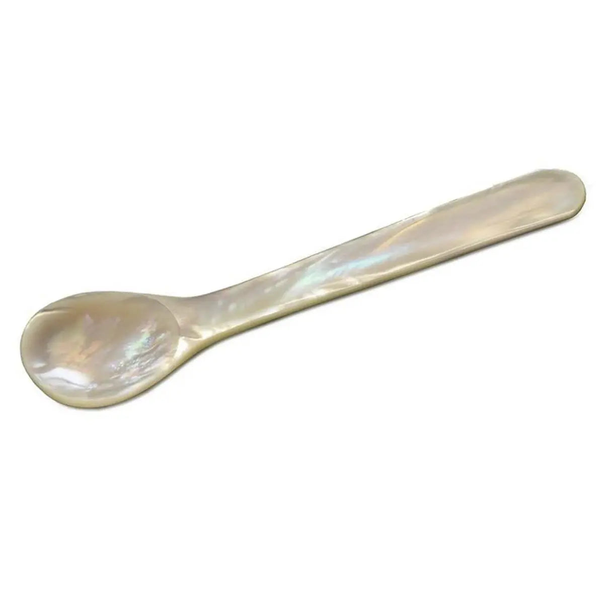 EDZARD cuillère en nacre cuillère à caviar cuillère à oeuf, artisanat de haute qualité, coins arrondis, longueur env.11 cm EDZARD-SHOP.com