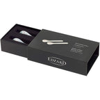EDZARD lot de 2 cuillères en nacre, cuillères à caviar, cuillères à oeufs, coins arrondis, nacre de mer, longueur 11 cm EDZARD-SHOP.com