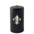 EDZARD lot de 4 bougeoirs bougeoir lys, aluminium nickelé, hauteur 6,5 cm EDZARD-SHOP.com
