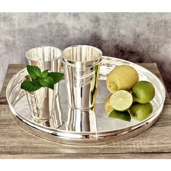 EDZARD mug mug mug mug vase cone argent massif, hauteur 10 cm EDZARD-SHOP.com
