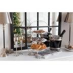 EDZARD set de 2 flûtes à champagne Dodo, martelées, argentées, hauteur 23 cm, contenance 200 ml EDZARD-SHOP.com