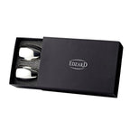 EDZARD set de 2 flûtes à champagne Dodo, noble argenté, hauteur 23 cm, contenance 200 ml EDZARD-SHOP.com