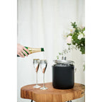 EDZARD set de 2 flûtes à champagne Dodo, noble argenté, hauteur 23 cm, contenance 200 ml EDZARD-SHOP.com