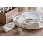 EDZARD set de 6 ronds de serviette Madrid, métal argenté fin, diamètre 4 cm EDZARD-SHOP.com