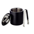 Edzard Ice Bucket Pearl H 16 cm avec couvercle, tamis et pince à glace EDZARD-SHOP.com