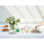 Ensemble de 6 verres en cristal Dio, vert, verre taillé à la main, hauteur 10 cm EDZARD-SHOP.com