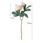 Fleur artificielle pivoine française rétro – Style vintage Dropshipman