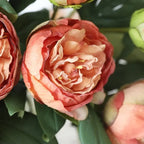 Fleur artificielle pivoine française rétro – Style vintage Dropshipman