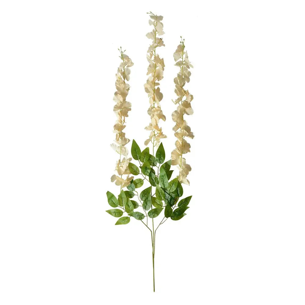 Fleurs artificielles lot de 12 110 cm jaune plastique Clayre & Eef.