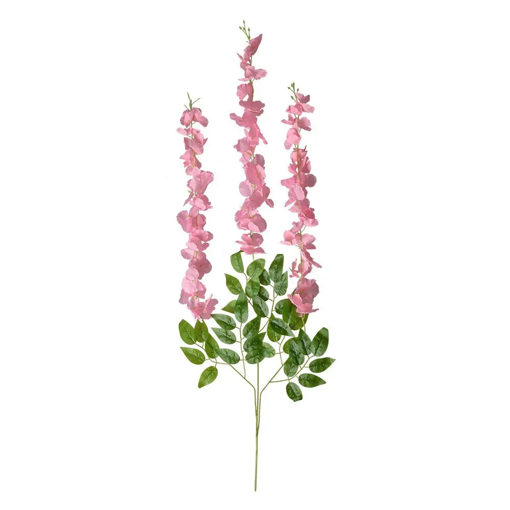 Fleurs artificielles lot de 12 110 cm plastique rose Clayre & Eef.