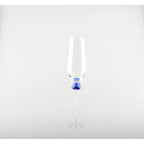 Flûtes avec pied en diamant 4 couleurs - lot de 4 AULICA