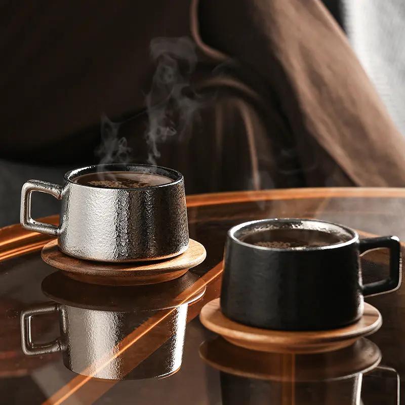 Gobelet Café Bureau Premium – Thé Après-Midi Cadeau Électroplaqué Or Argent Dropshipman