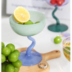 Gobelet Verre Élégant Thé au Lait Milkshake Dessert – Tasse Borosilicate Pudding Glace 240ml Dropshipman