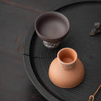 Gobelet traditionnel chinois argile ancienne Xiangyun Kung Fu – Tasse porcelaine dorée argent luxe doux rétro art du thé Dropshipman