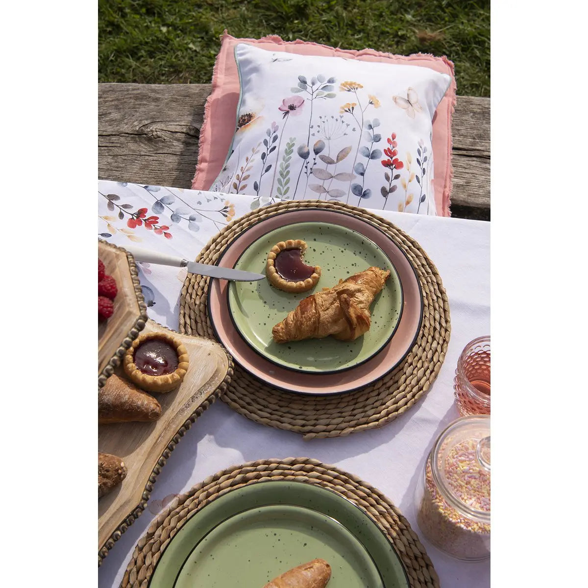 Grande assiette Ø 27x3 cm Clayre & Eef.