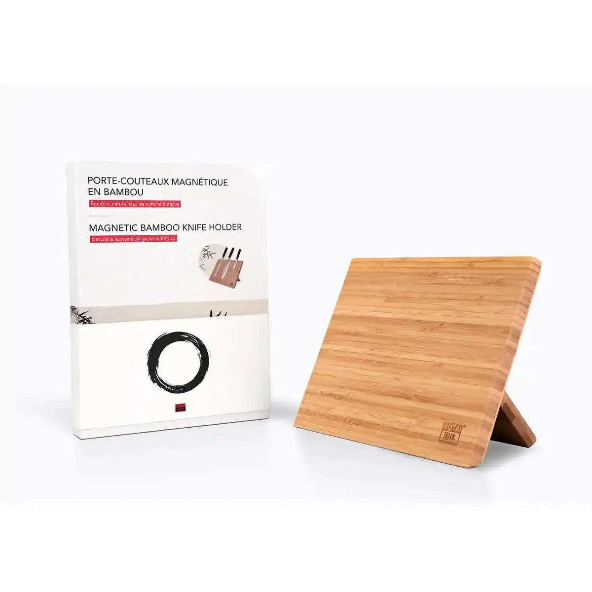 Kitchen Accessories - KOTAI magnetic bamboo knife holder (foldable) - 30 x 22 cm KOTAI kitchen