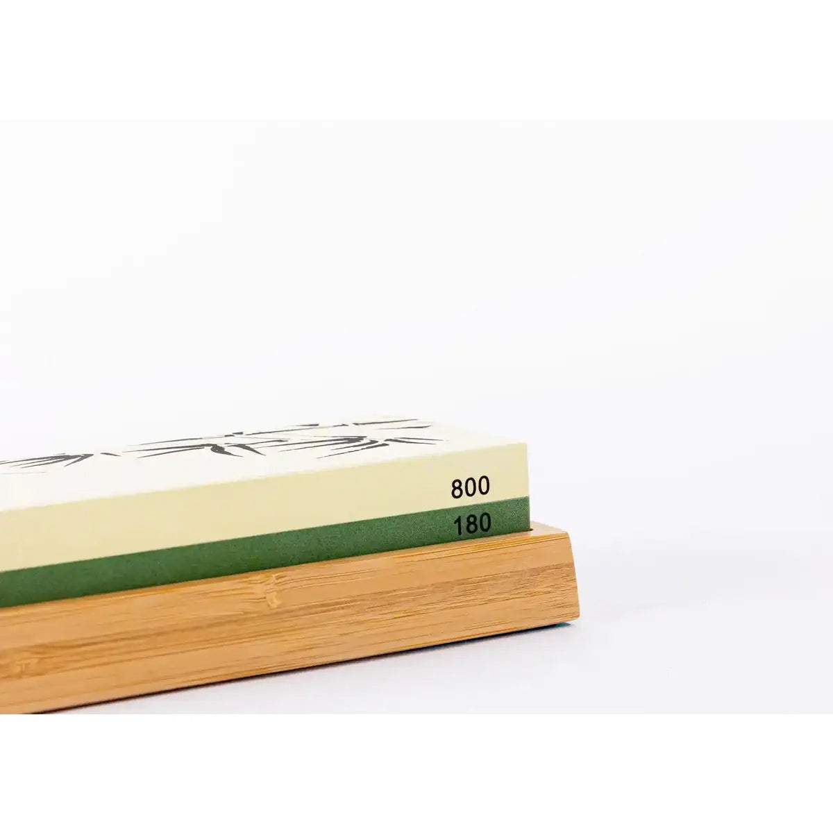 Kitchen Accessories - KOTAI sharpening set with double-sided 400/1000 grit whetstone, anti-slip bamboo base, flattening stone and 15 degrees angle guide KOTAI kitchen