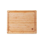 Kitchen accessories - KOTAI bamboo cutting board with juice groove and hidden handles - 40 x 30 x 2 cm KOTAI kitchen