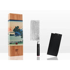 Knife - Cleaver with bamboo Saya and bamboo box - 190 mm blade KOTAI kitchen