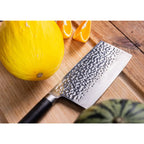 Knife - Cleaver with bamboo Saya and bamboo box - 190 mm blade KOTAI kitchen