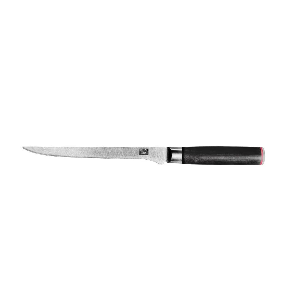 Knife - Flexible fillet knife with bamboo Saya and bamboo box - 200 mm blade KOTAI kitchen