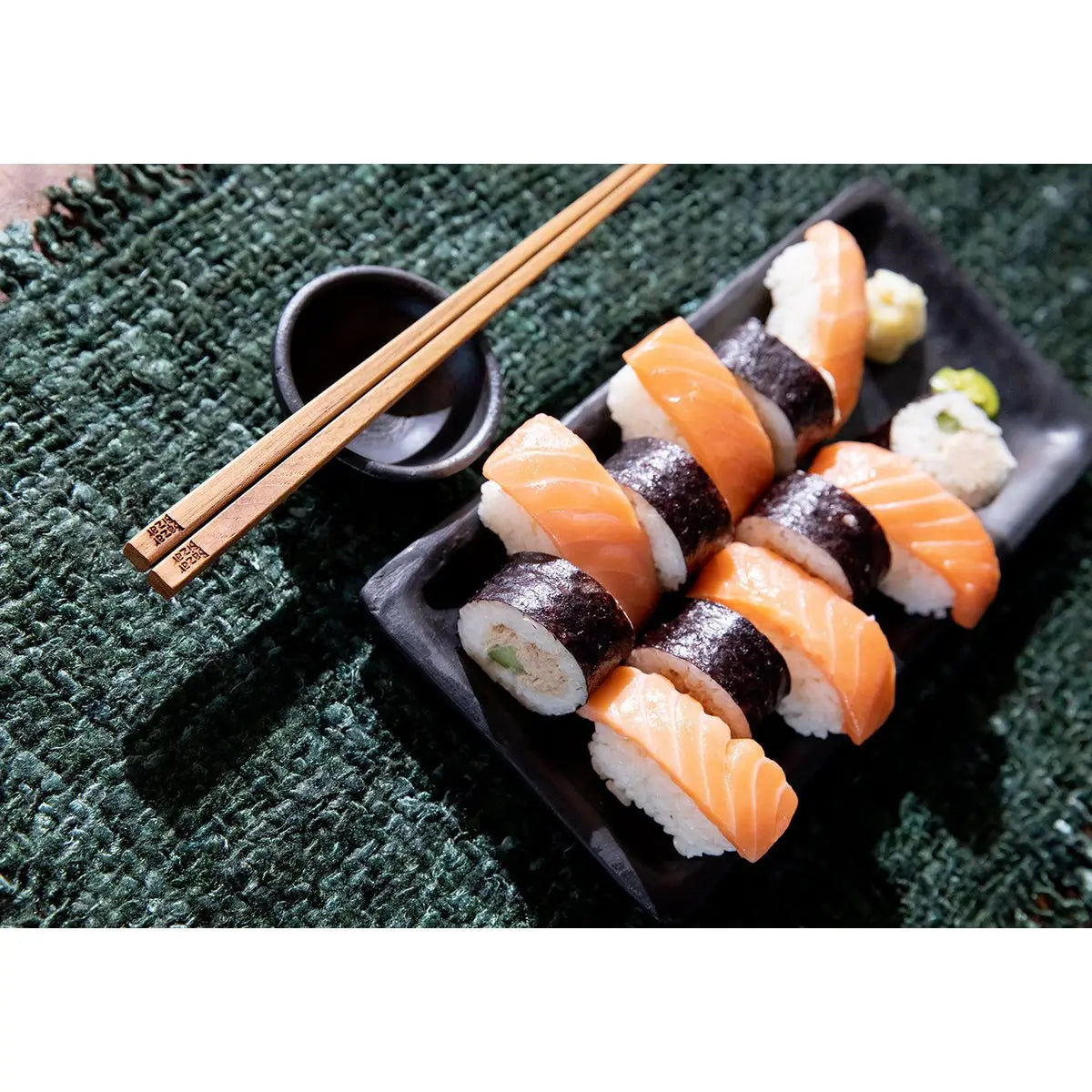 L'Assiette à Sushi Brûlée - Noir - M Bazar Bizar Living