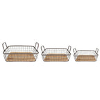 L'homme (set van 3) 38x28x11 / 33x23x10 / 28x18x9 cm Clayre & Eef.