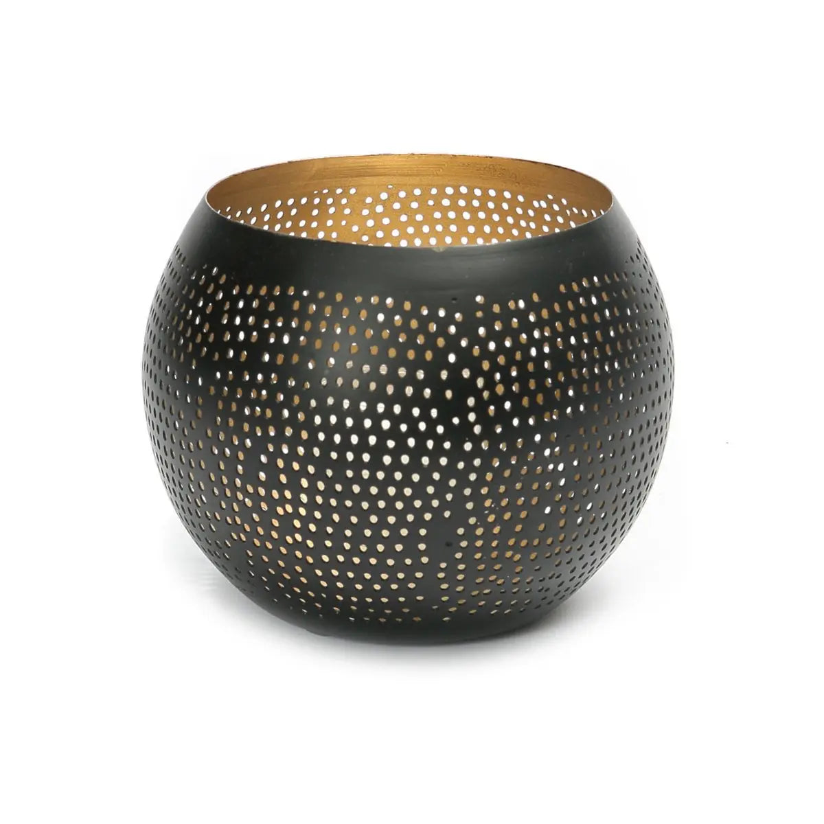 La Boule Percée - Or Noir - M Bazar Bizar Living