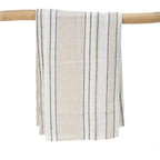 La Nappe Provence - Naturel Noir Blanc - 150x250 Bazar Bizar Living