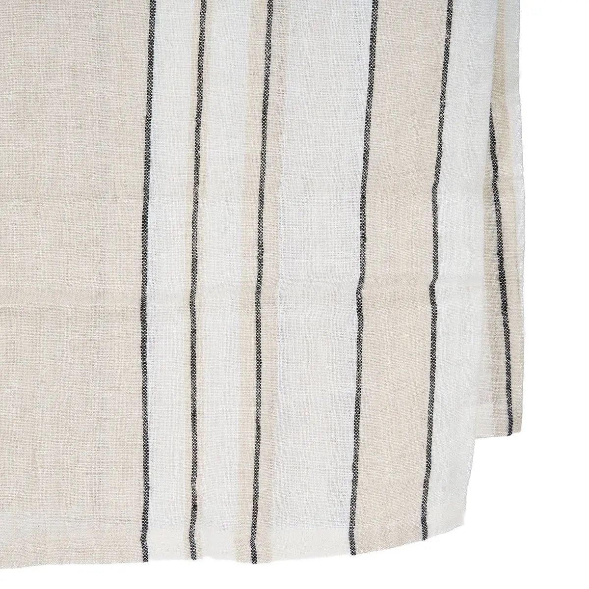La Nappe Provence - Naturel Noir Blanc - 150x250 Bazar Bizar Living