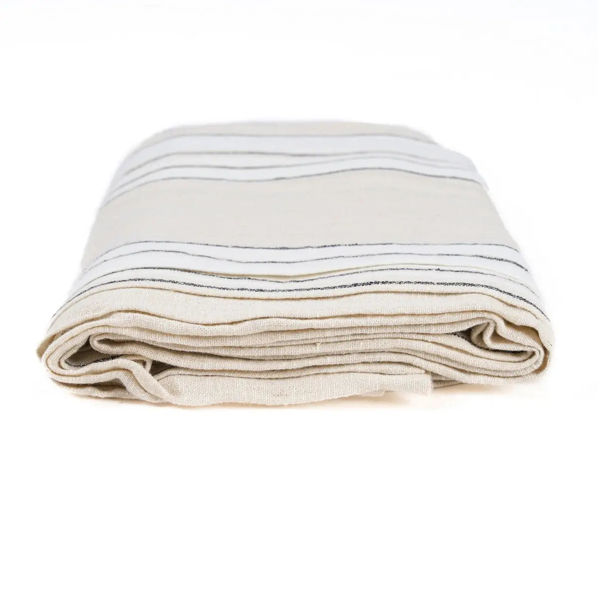 La Nappe Provence - Naturel Noir Blanc - 150x300 Bazar Bizar Living