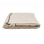 La Nappe Toscane - Noir Naturel - 150x250 Bazar Bizar Living