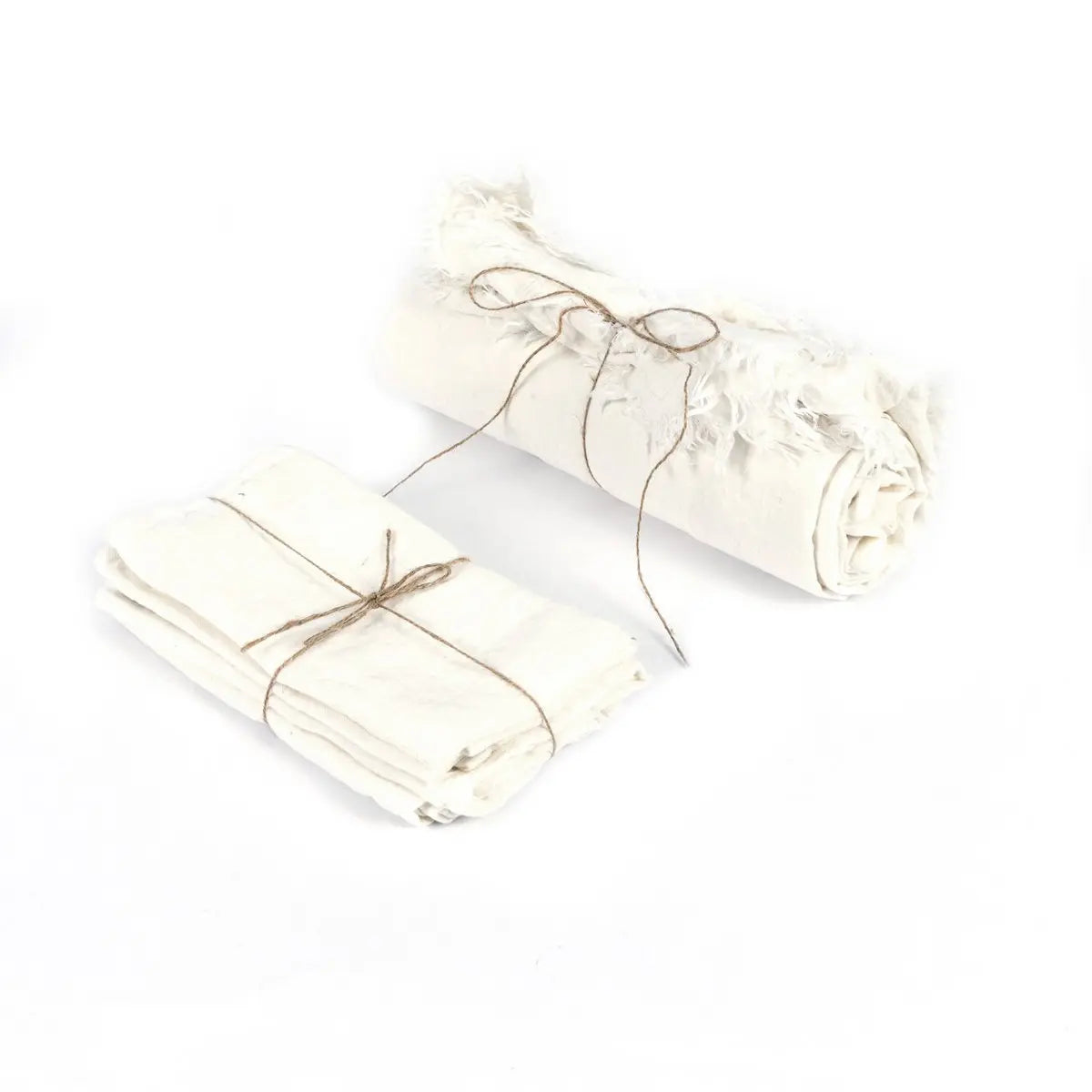 La Nappe en Lin - Blanc - 150x250 Bazar Bizar Living