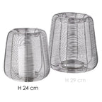 Lanterne Kurt, argent, H 24cm EDZARD-SHOP.com