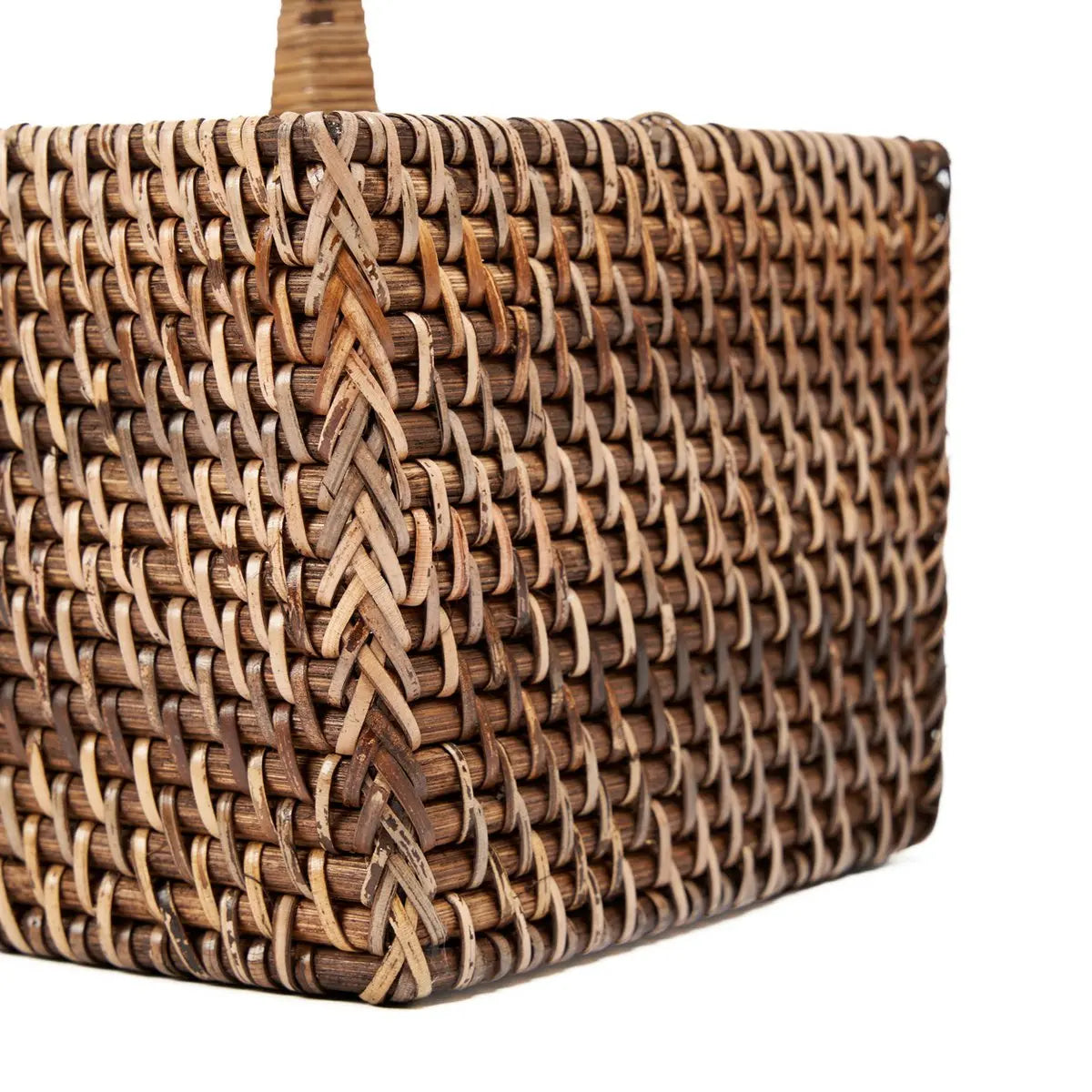 Le Caddy à Couverts en Rotin N°4 - Marron Naturel Bazar Bizar Living