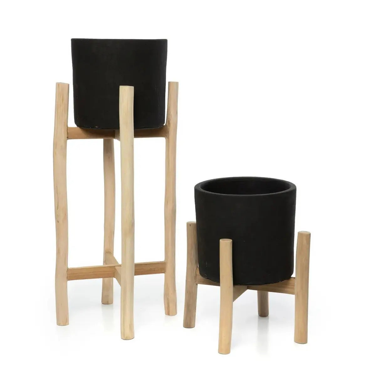 Le Charcoal High - Noir Naturel - L Bazar Bizar Living