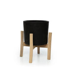 Le Charcoal Low - Noir Naturel - S Bazar Bizar Living