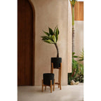 Le Charcoal Low - Noir Naturel - S Bazar Bizar Living