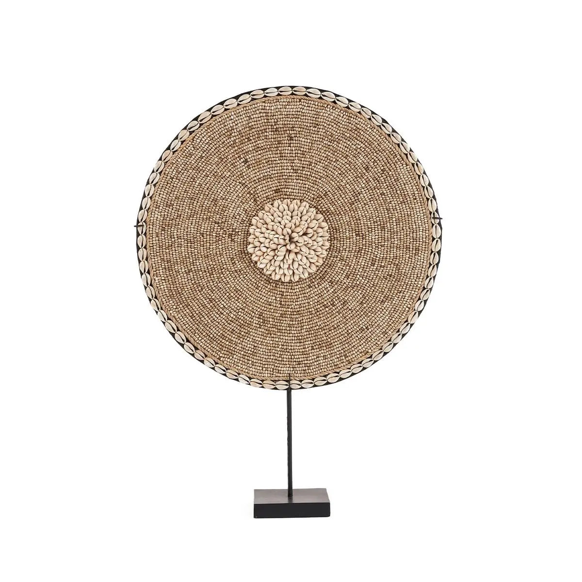 Le Coquillage Guadeloupe sur Pied - Blanc Naturel Bazar Bizar Living