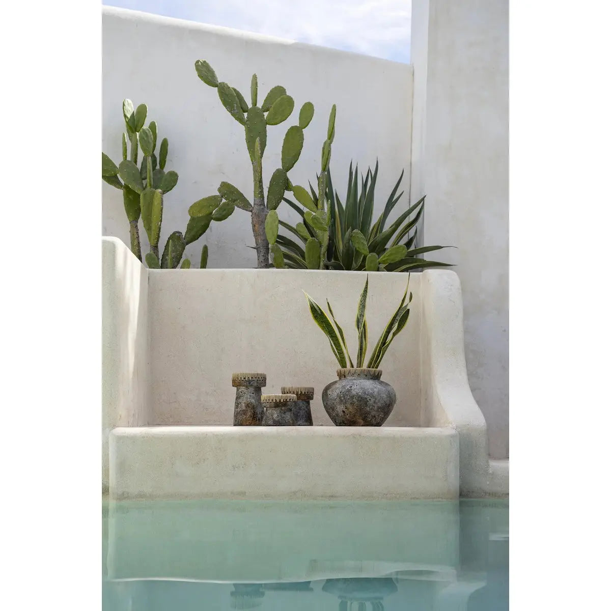 Le Joli Bougeoir - Gris Antique - L Bazar Bizar Living