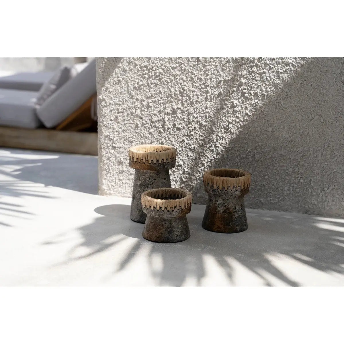Le Joli Bougeoir - Gris Antique - L Bazar Bizar Living