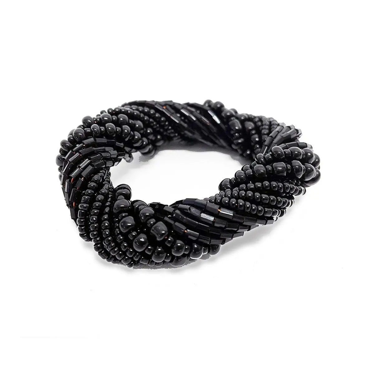 Le Rond de Serviette Perlé - Noir Bazar Bizar Living