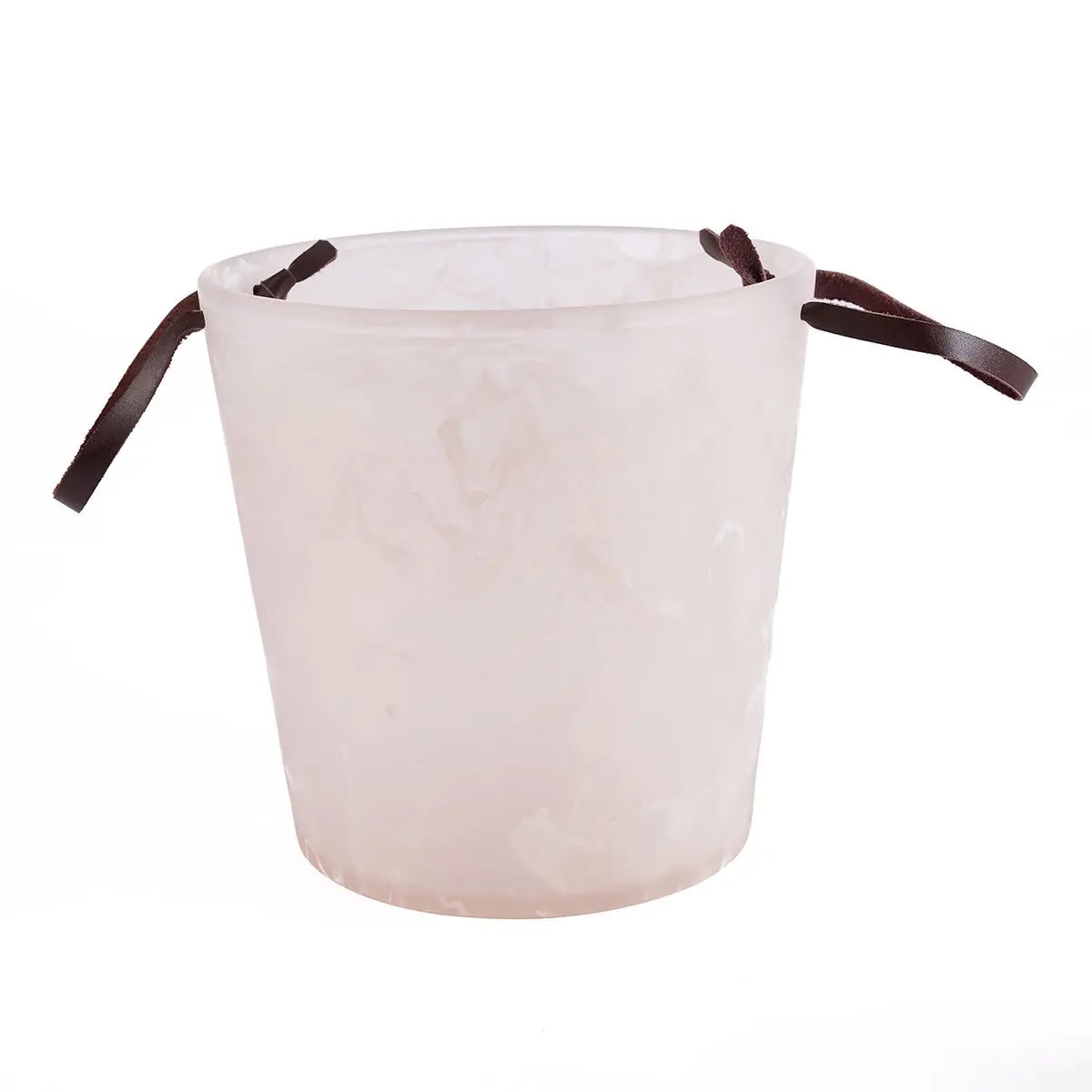 Le Seau à Glace en Résine - Rose Blanc Bazar Bizar Living