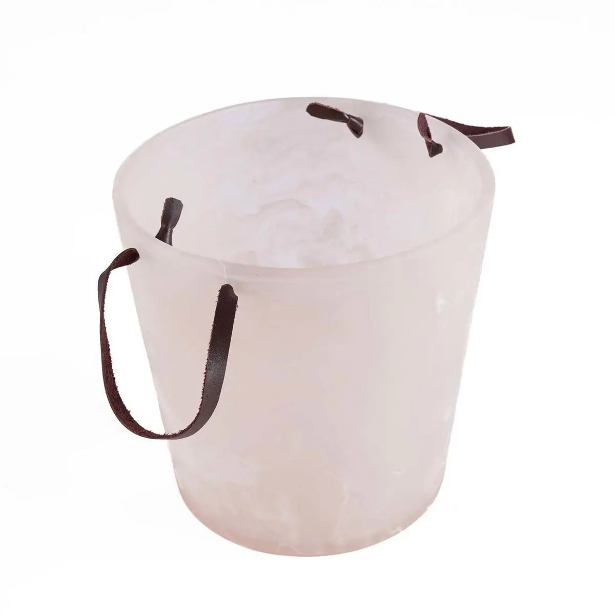 Le Seau à Glace en Résine - Rose Blanc Bazar Bizar Living