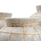 Le Vase Belly - Béton Naturel - S Bazar Bizar Living