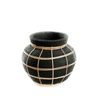 Le Vase Belly - Noir Naturel - S Bazar Bizar Living