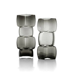 Le Vase Cubes - Gris Foncé - L Bazar Bizar Living