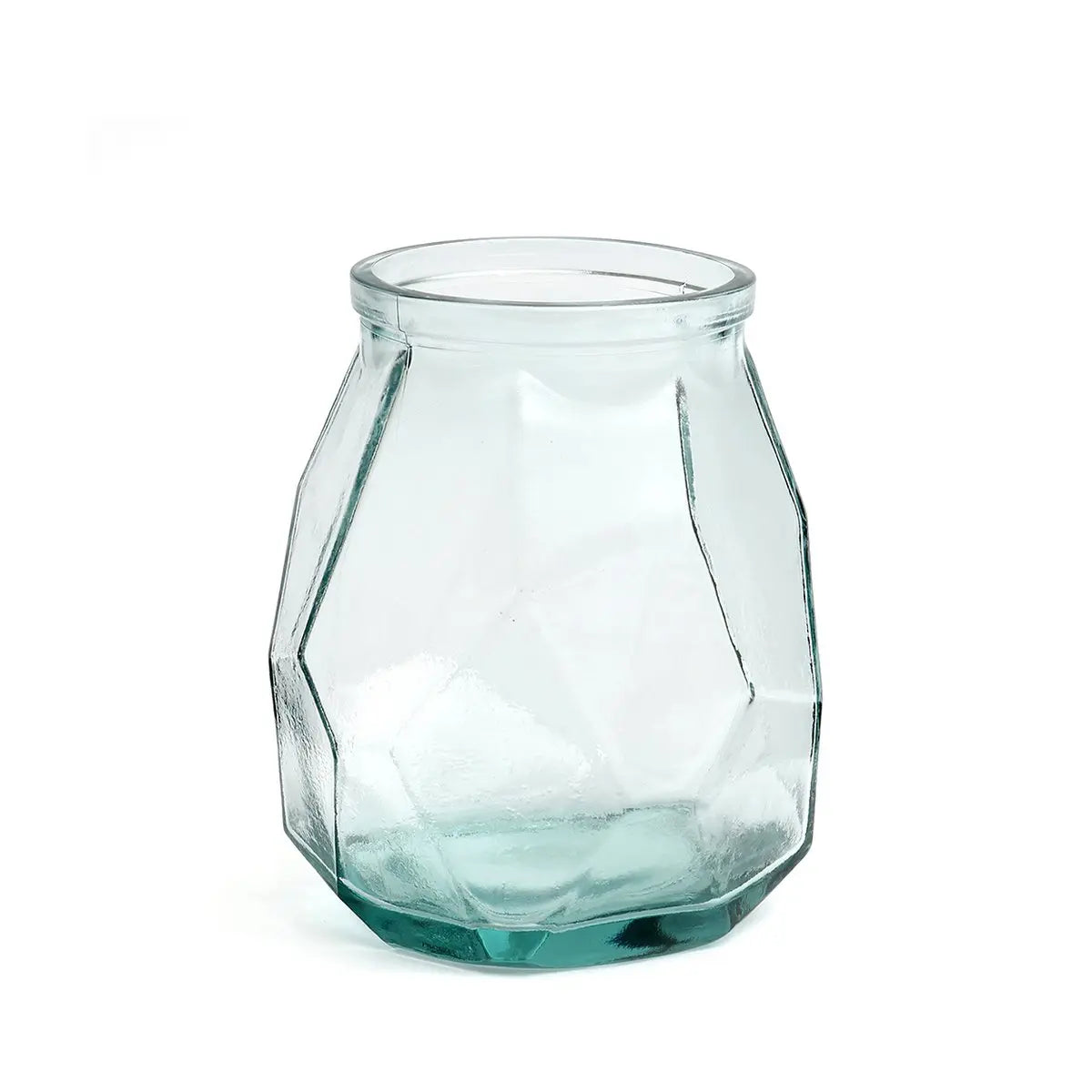 Le Vase Large Origami - Bleu Bazar Bizar Living