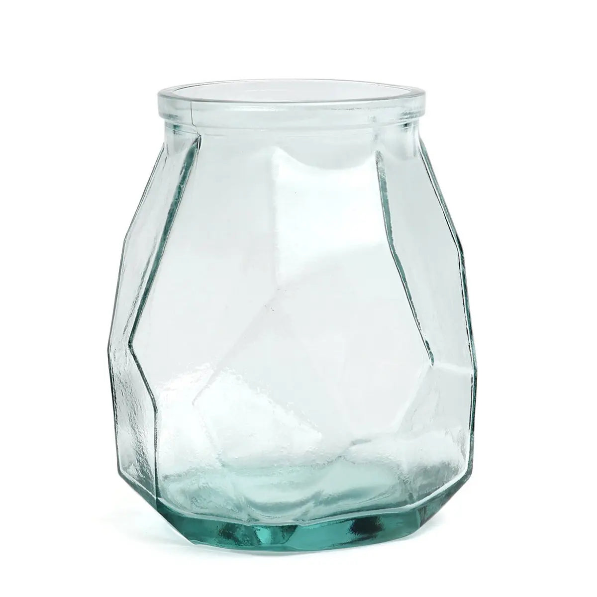 Le Vase Large Origami - Bleu Bazar Bizar Living