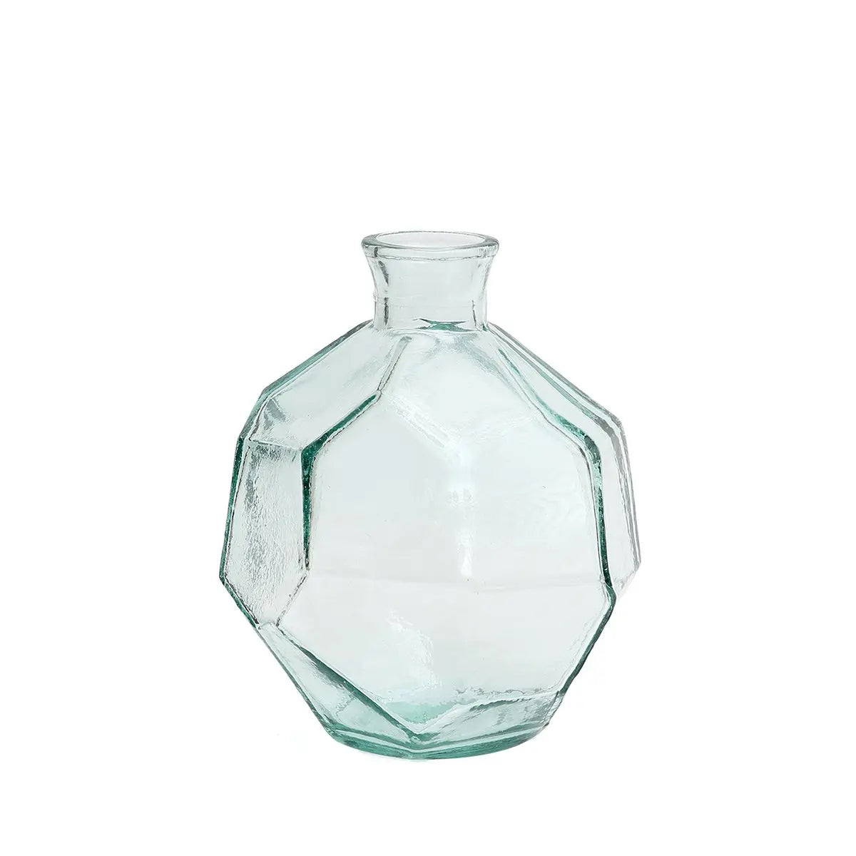 Le Vase Rond Origami - Bleu Bazar Bizar Living